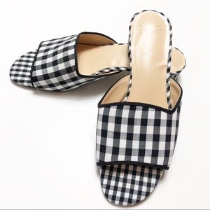 Women’s Crown And Ivy Buffalo Check Slide Loafers